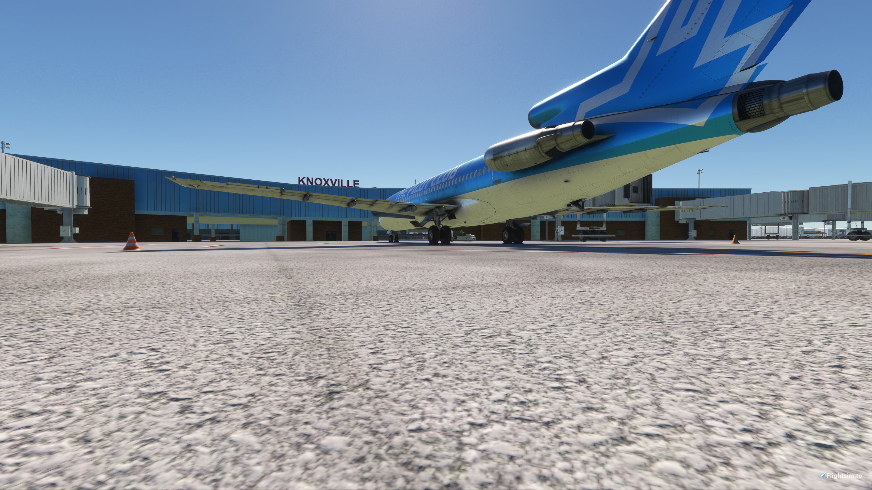 FSS B727 Passenger - TPC 2K Livery - Aircraft Liveries for MSFS