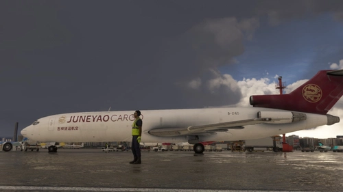 FSS B727Freighter CHINA Juneyao Cargo 吉祥航空 B-216D