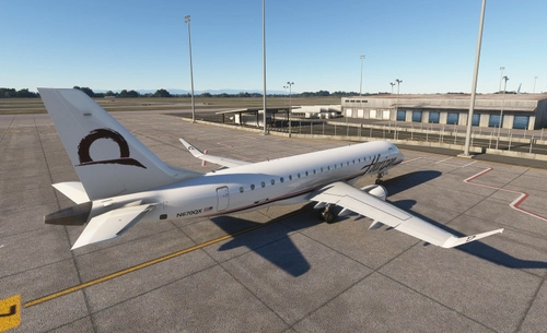 FSS-E175 Horizon Air Retro Livery with Cabin Interior N670QX  (Fictional)