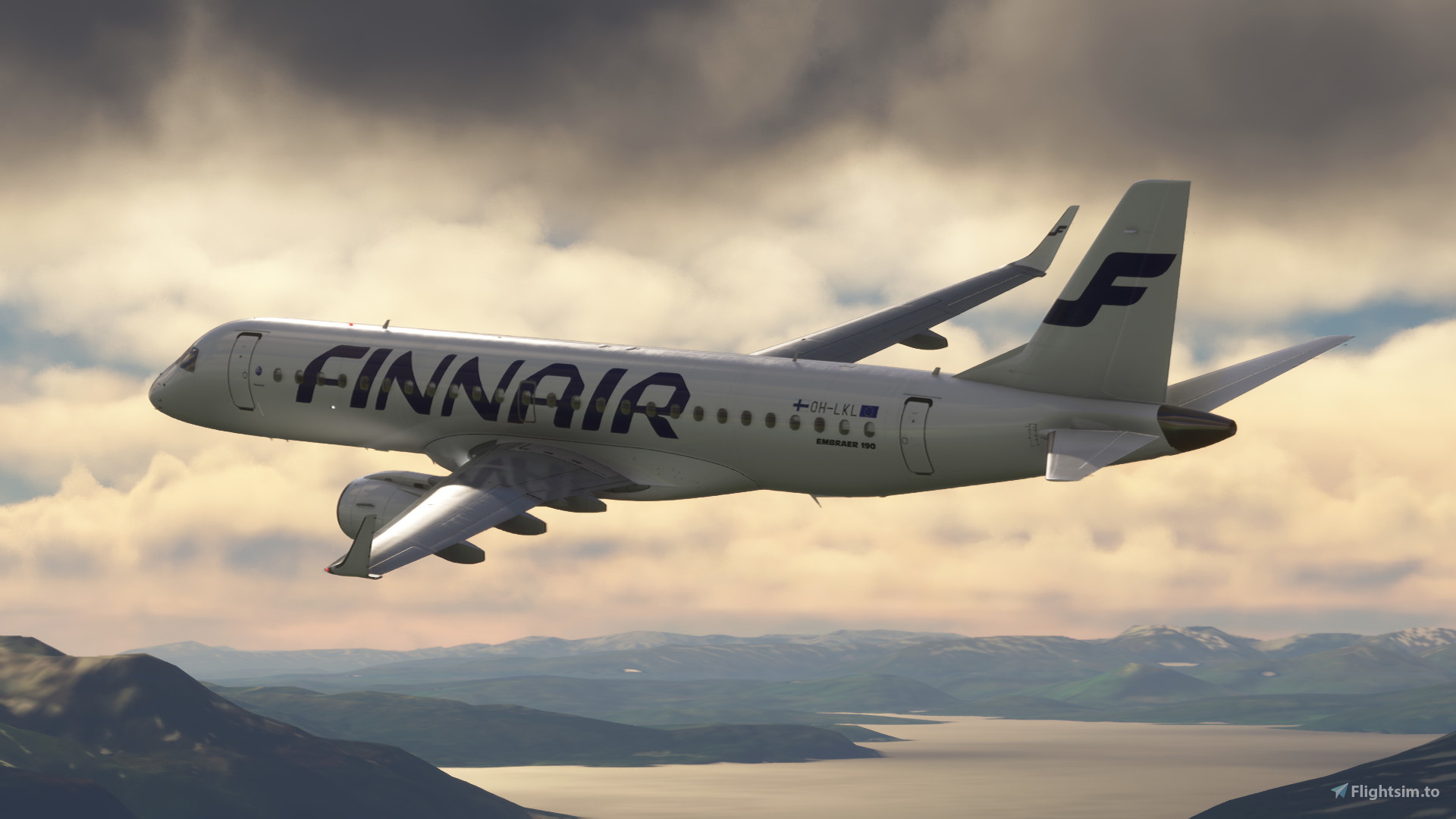 FSS Embraer E190 Finnair | 4K for Microsoft Flight Simulator | MSFS