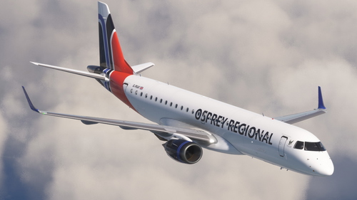 FSS E190/E195 Osprey Regional | 4K