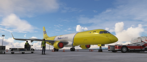 FSS Embraer E195F - Poste Air Cargo EI-GHC  [Fictional] 