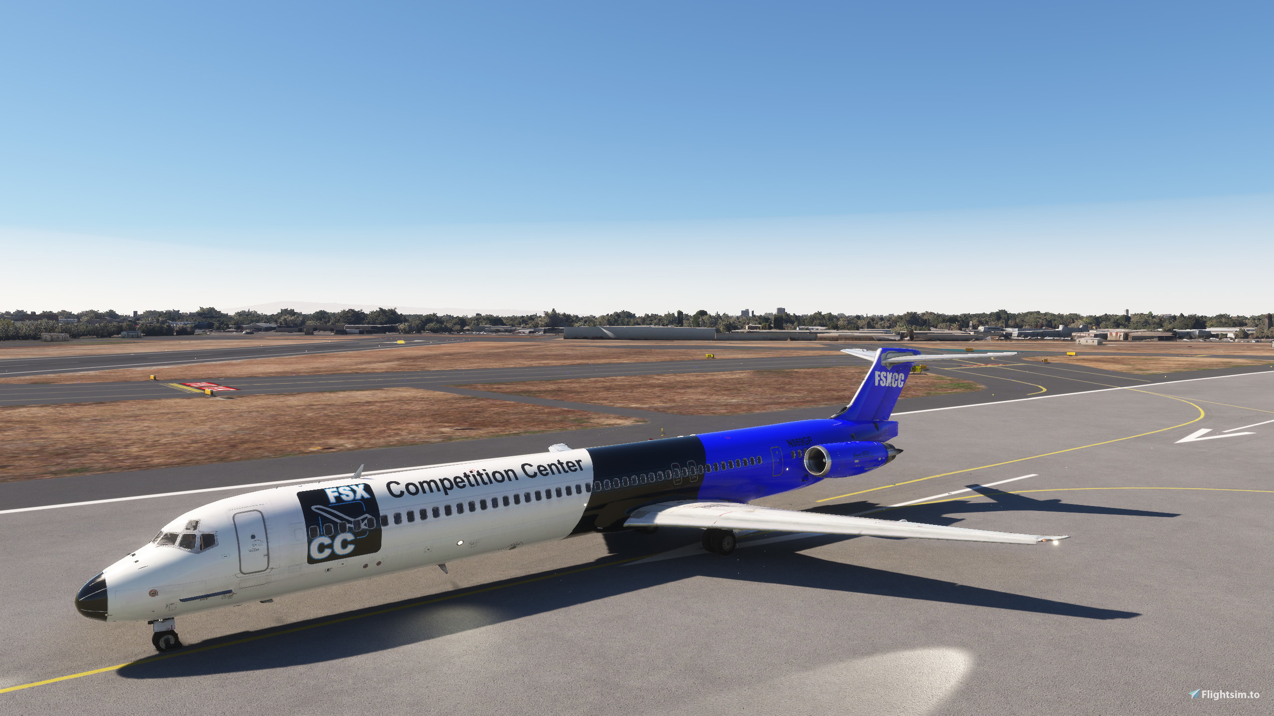 FSX Competition Center (FSXCC) MD-82 - N869GP - Aircraft Liveries