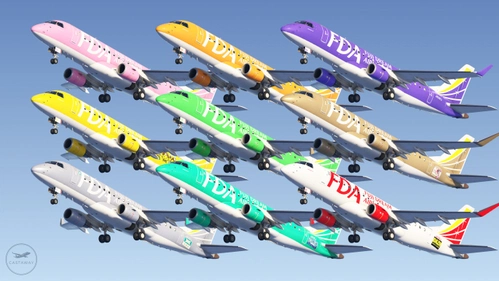 Fuji Dream Airlines Fleet Pack [Embraer E175]