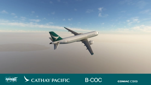 FYCYC C919 Cathay Pacific 國泰航空 B-COC 8K |Fictional