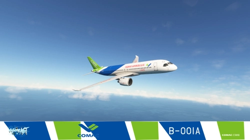 FYCYC C919 House Livery 商飞涂装 B-001A 8K