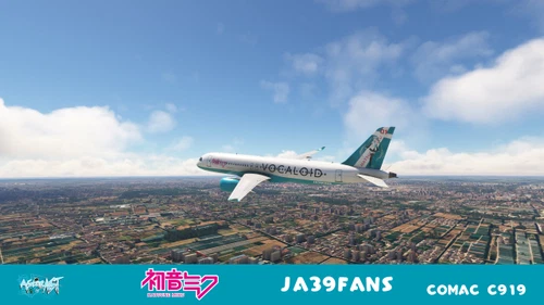 FYCYC C919 Miku 初音ミク JA39FANS 8K |Fictional