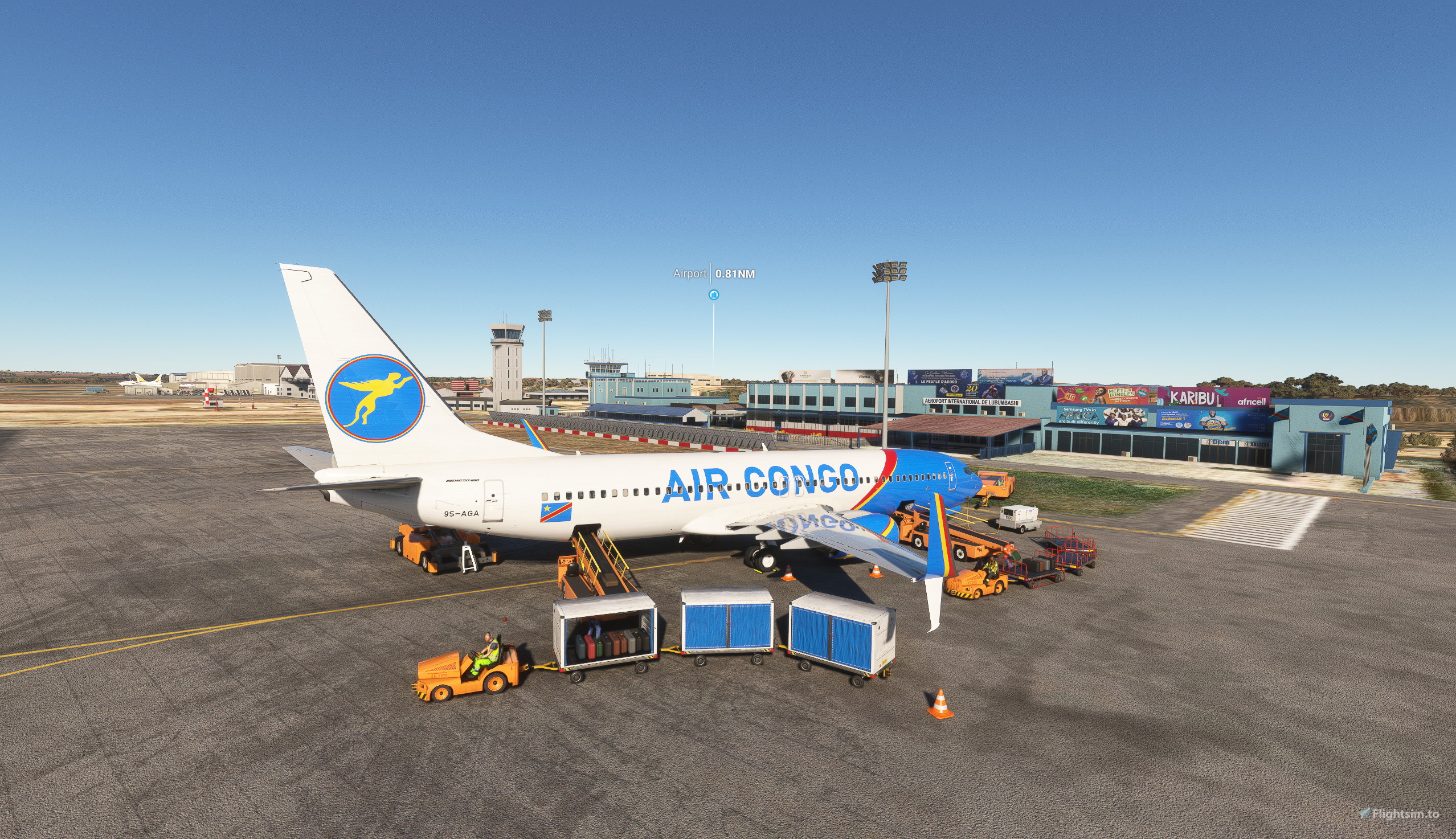 FZQA - Loano International Airport (FBM) - Lubumbashi