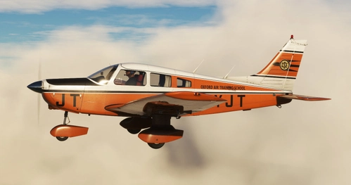 Oxford Air Training School  (G-AYKY, G-AYMZ, G-AYJT) | Just Flight Piper PA-28 Warrior II [4K]