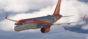 G-UZHA | EasyJet  "Neo sticker" | A320 NEO | 8K w/custom cabin thumbnail 2