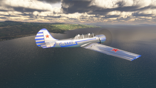 G-YAKI livery for the YAK-52 from Virtavia