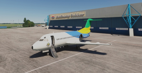 Gabon Government Fokker F28