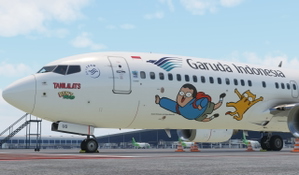 Garuda Indonesia (Ayo Naik Garuda - Tahilalats Ben's World c/s) / PK-GUG thumbnail 2