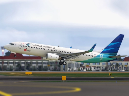 Garuda Indonesia (HUT RI 80 decals) / PK-GMX