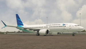 Garuda Indonesia PK-GDA for iFly 737 MAX 8 w/ Cabin thumbnail 2