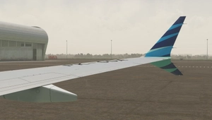 Garuda Indonesia PK-GDA for iFly 737 MAX 8 w/ Cabin thumbnail 12