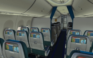 Garuda Indonesia PK-GDC for iFly 737 MAX 8 w/ Cabin thumbnail 9
