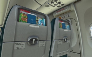 Garuda Indonesia PK-GDC for iFly 737 MAX 8 w/ Cabin thumbnail 10
