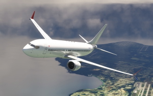 Garuda Indonesia PK-GDC for iFly 737 MAX 8 w/ Cabin thumbnail 11