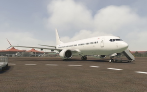 Garuda Indonesia PK-GDC for iFly 737 MAX 8 w/ Cabin thumbnail 13