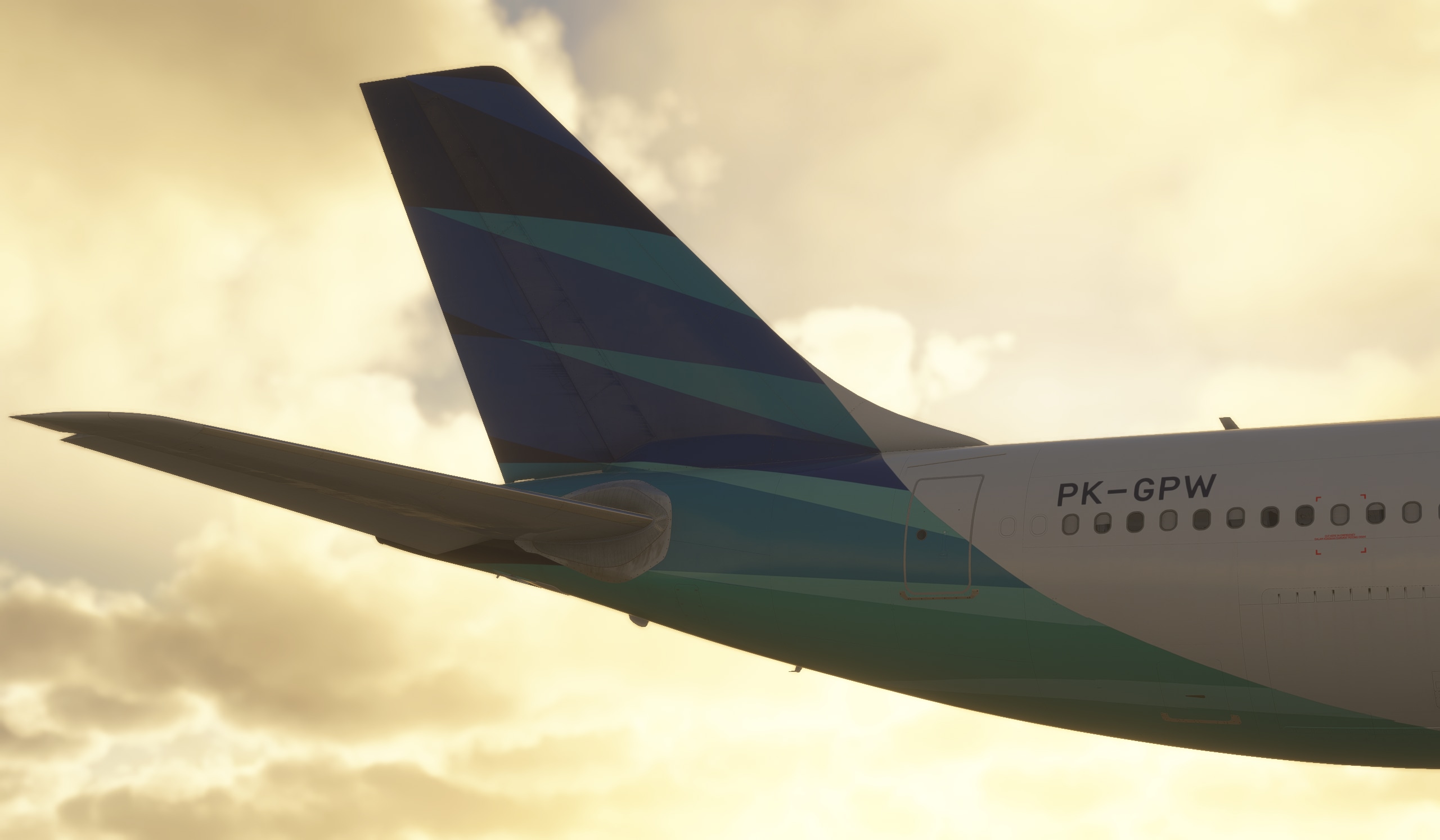 Garuda Indonesia PK-GPW for iniBuilds A330-300RR MSFS2024 - Image 1
