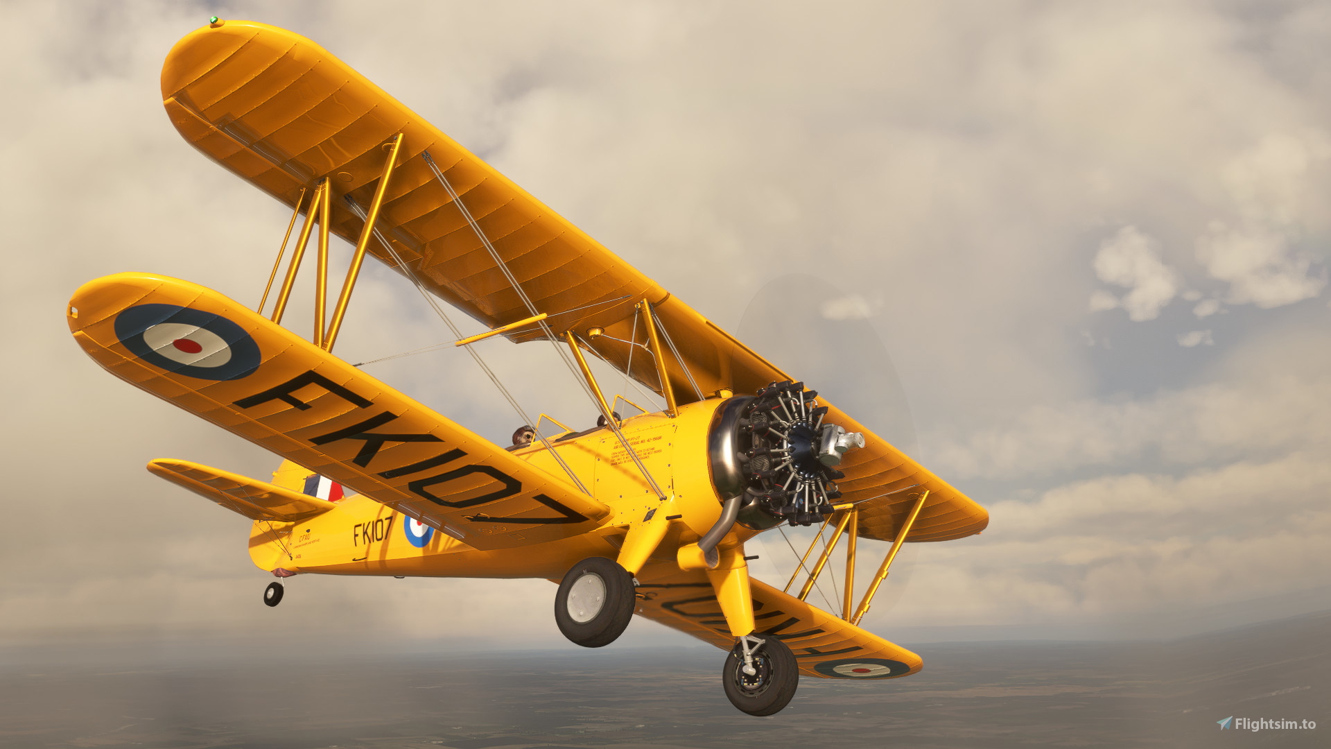 G.A.S. Super Stearman FK107 ( C-FAIU ) of Canadian Warplane