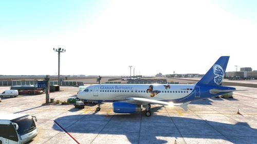 German Butterfly VA  A319 IAE