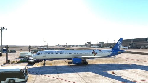 German Butterfly VA  A321 CFM