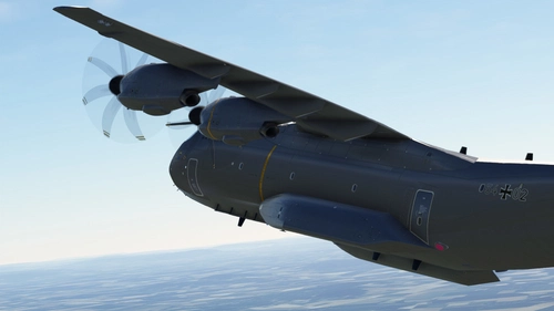German-Luftwaffe A400M 54+02