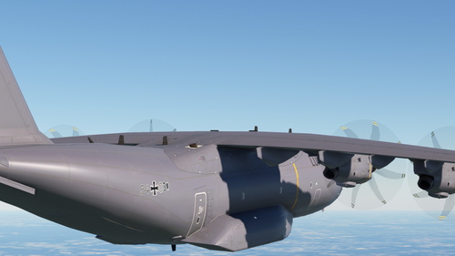 German-Luftwaffe A400M 54+03