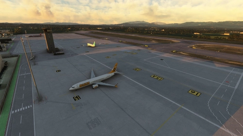 Girona Airport LEGE - Default Airport Enhancement