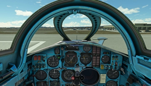 GKS MIG 25  Teal Cockpit
