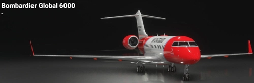 Global 6000 Fictional HM Coastguard Livery