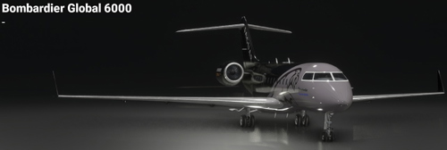 Global 6000 Fictional Jaguar Livery