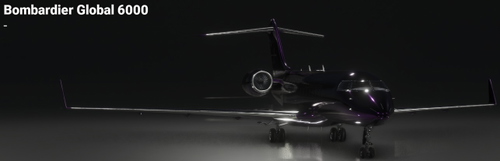 Global 6000 Fictional Lamborghini Livery