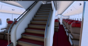 Global Airlines 9H-GLOBL "First flight" | FlyByWire A380-800 | 4K w/cabin thumbnail 13