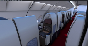 Global Airlines 9H-GLOBL "First flight" | FlyByWire A380-800 | 4K w/cabin thumbnail 14