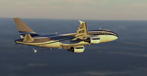 Global Jet Luxembourg [M-RBUS]  | Fenix A319 ACJ thumbnail 1
