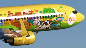 GOL Linhas Aereas [PR-GUJ 'Chico Bento'] - PMDG 737-800 thumbnail 5