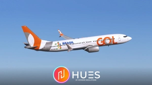 GOL Linhas Aereas [PS-GPR 'Noronha'] w/Cabin - iFly 737 MAX 8 thumbnail 1