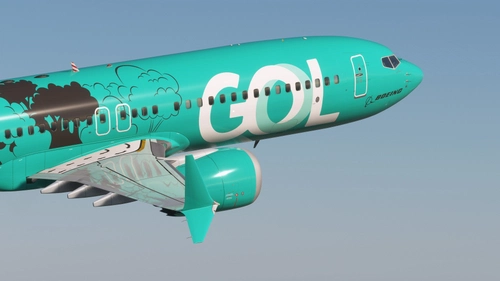 GOL (PR-XMR 'Meu Voo Compensa') w/Cabin - iFly 737 MAX8