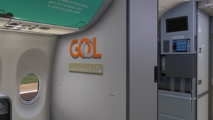 GOL (PR-XMR 'Meu Voo Compensa') w/Cabin - iFly 737 MAX8 thumbnail 8