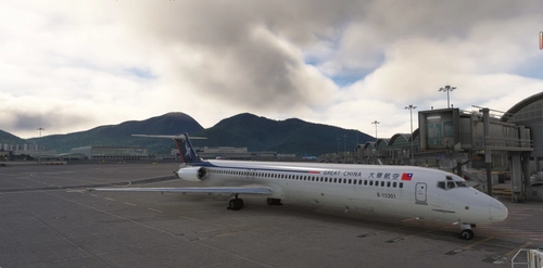 Great China MD-82 B-15301(大華航空)   Virtual