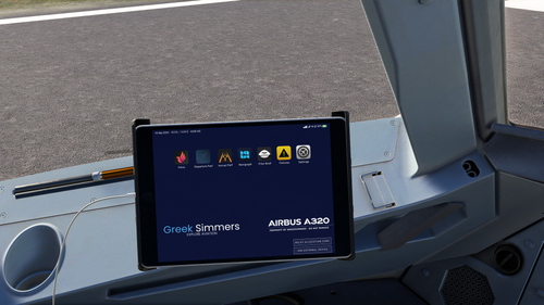 GreekSimmers Airways Fenix A320 EFB Background