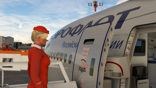 GSX Aeroflot Crew Uniform