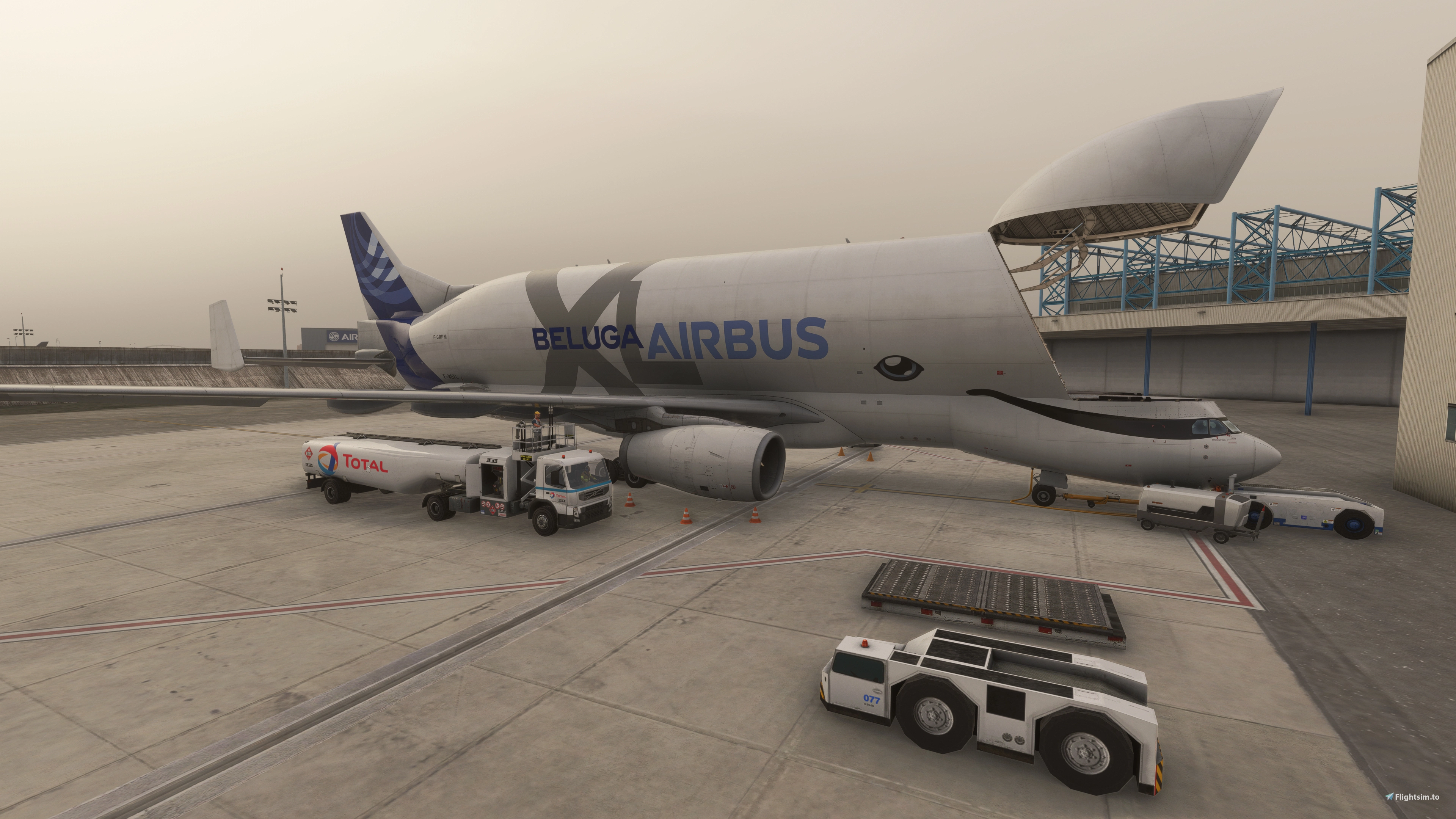 GSX Airbus A330-700 Beluga XL Inibuilds MSFS - Image 1