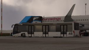 GSX Passenger Bus Repaint Dusseldorf Airport thumbnail 4