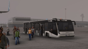 GSX Passenger Bus Repaint Dusseldorf Airport thumbnail 3