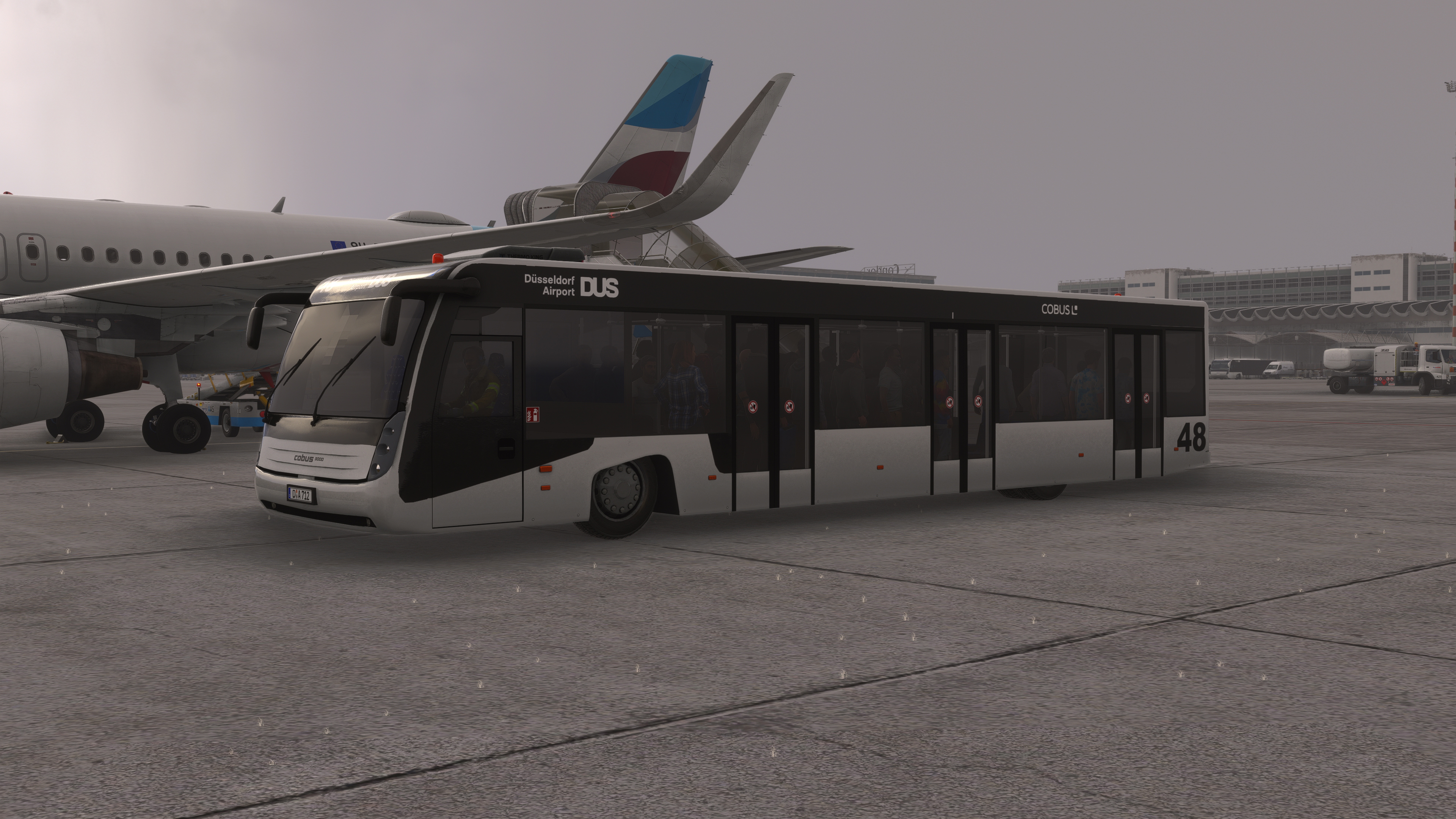 GSX Passenger Bus Repaint Dusseldorf Airport - Image 1