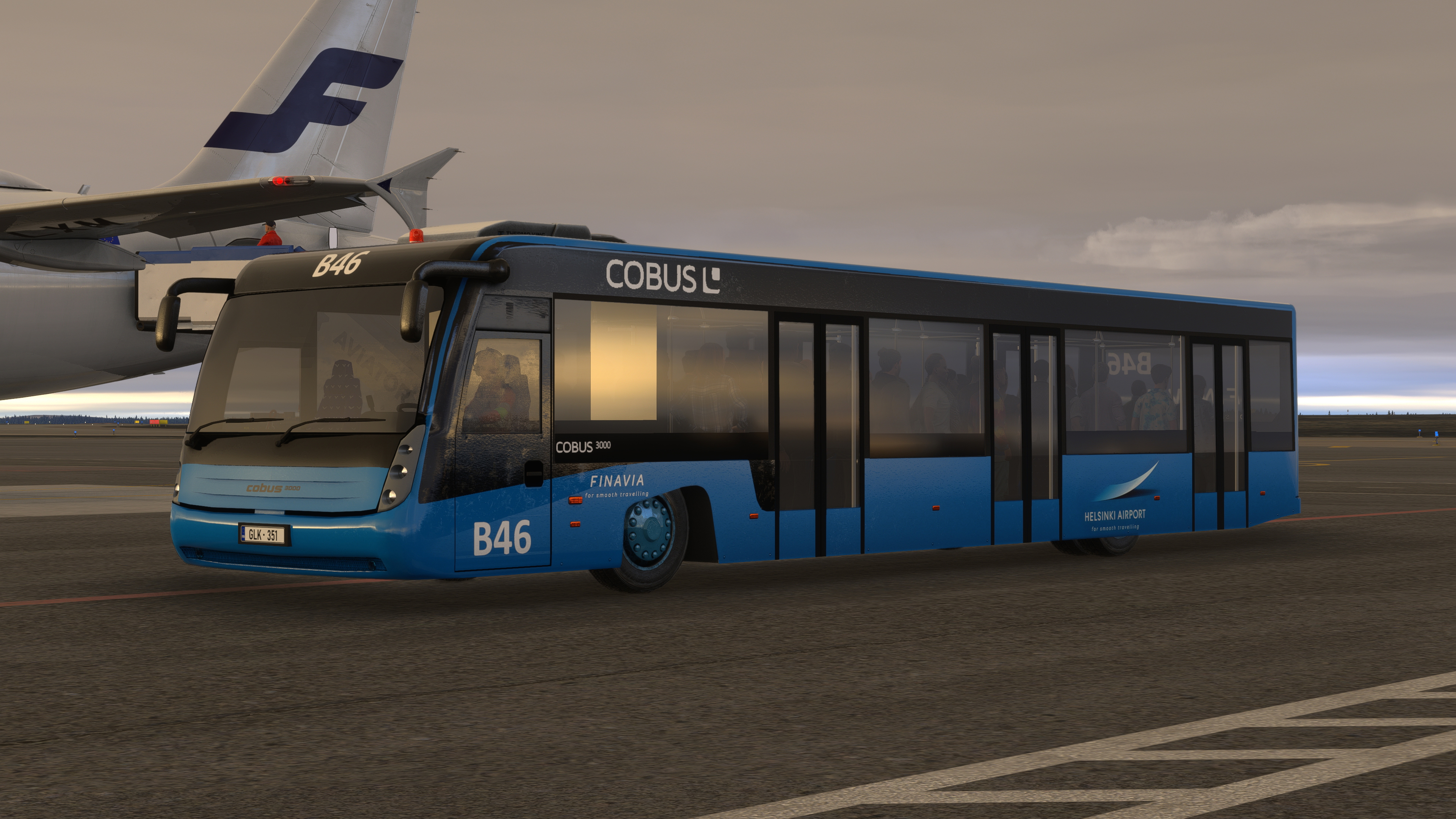 GSX Passenger Bus Repaint Helsinki - Miscellaneous for MSFS